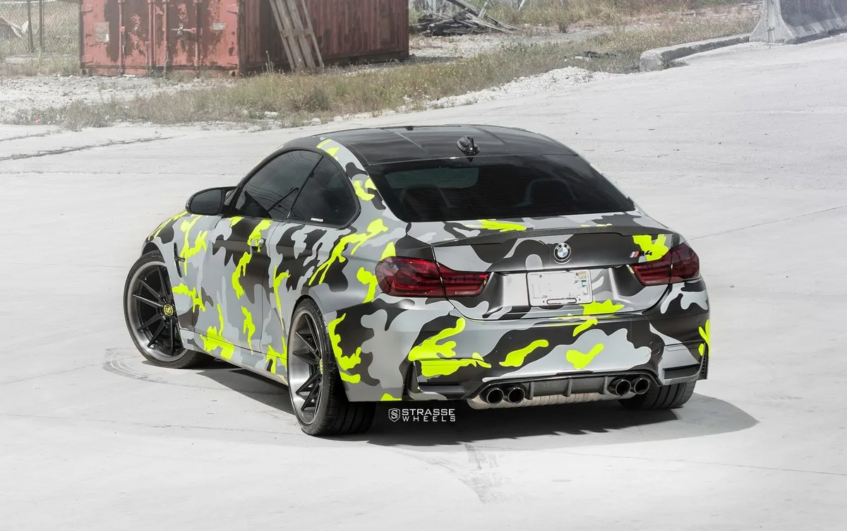Strasse SV1 Deep Concave FS on BMW M4 F82.2, photo 7