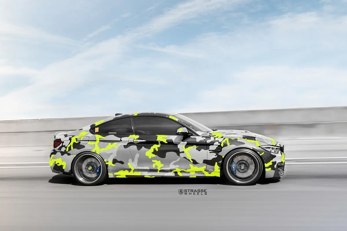 Strasse SV1 Deep Concave FS on BMW M4 F82.2, photo 12