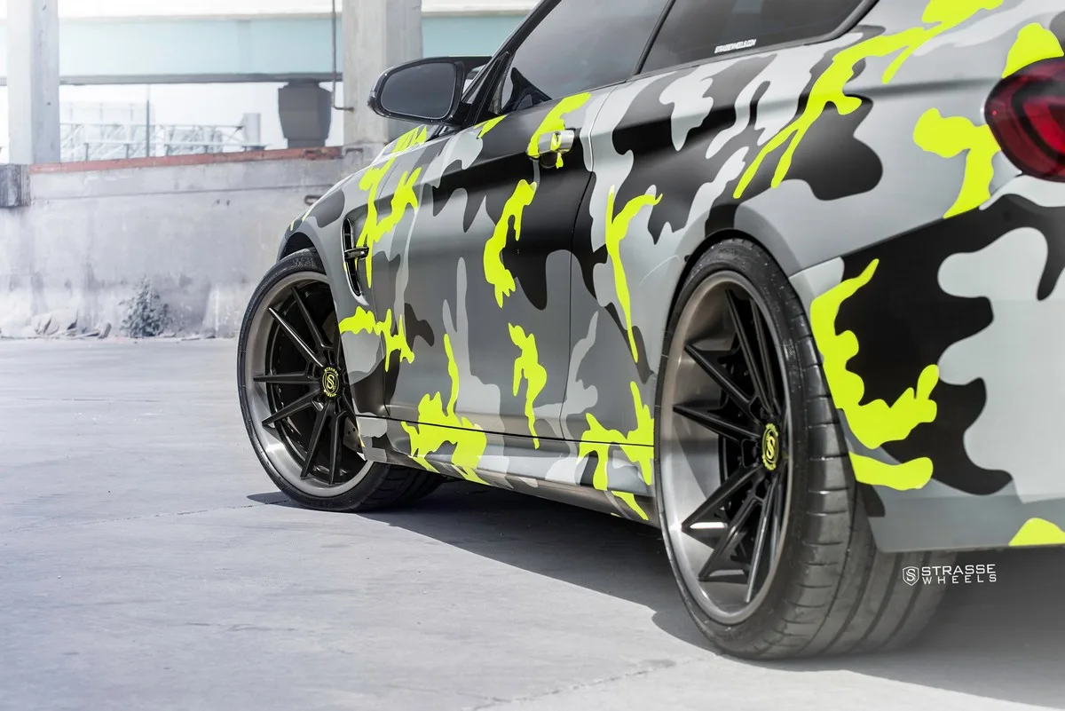 Strasse SV1 Deep Concave FS on BMW M4 F82.2, photo 8