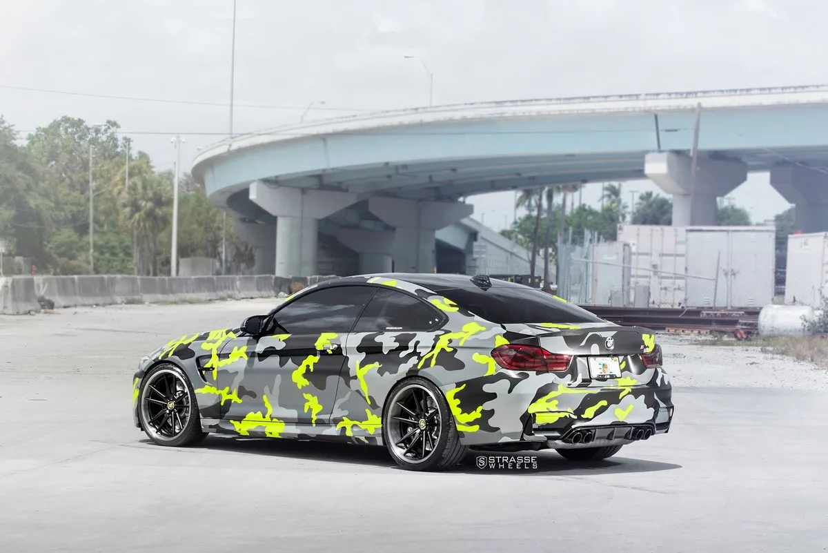 Strasse SV1 Deep Concave FS on BMW M4 F82.2, photo 5