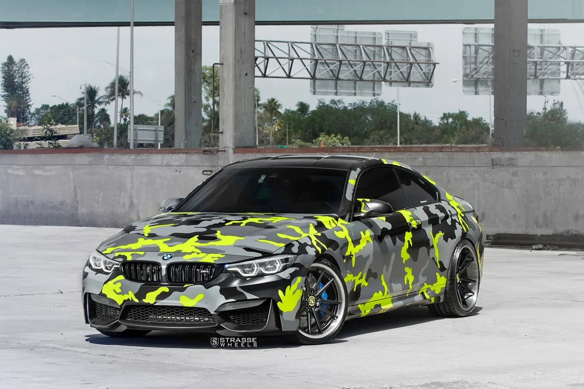 Strasse SV1 Deep Concave FS on BMW M4 F82.2