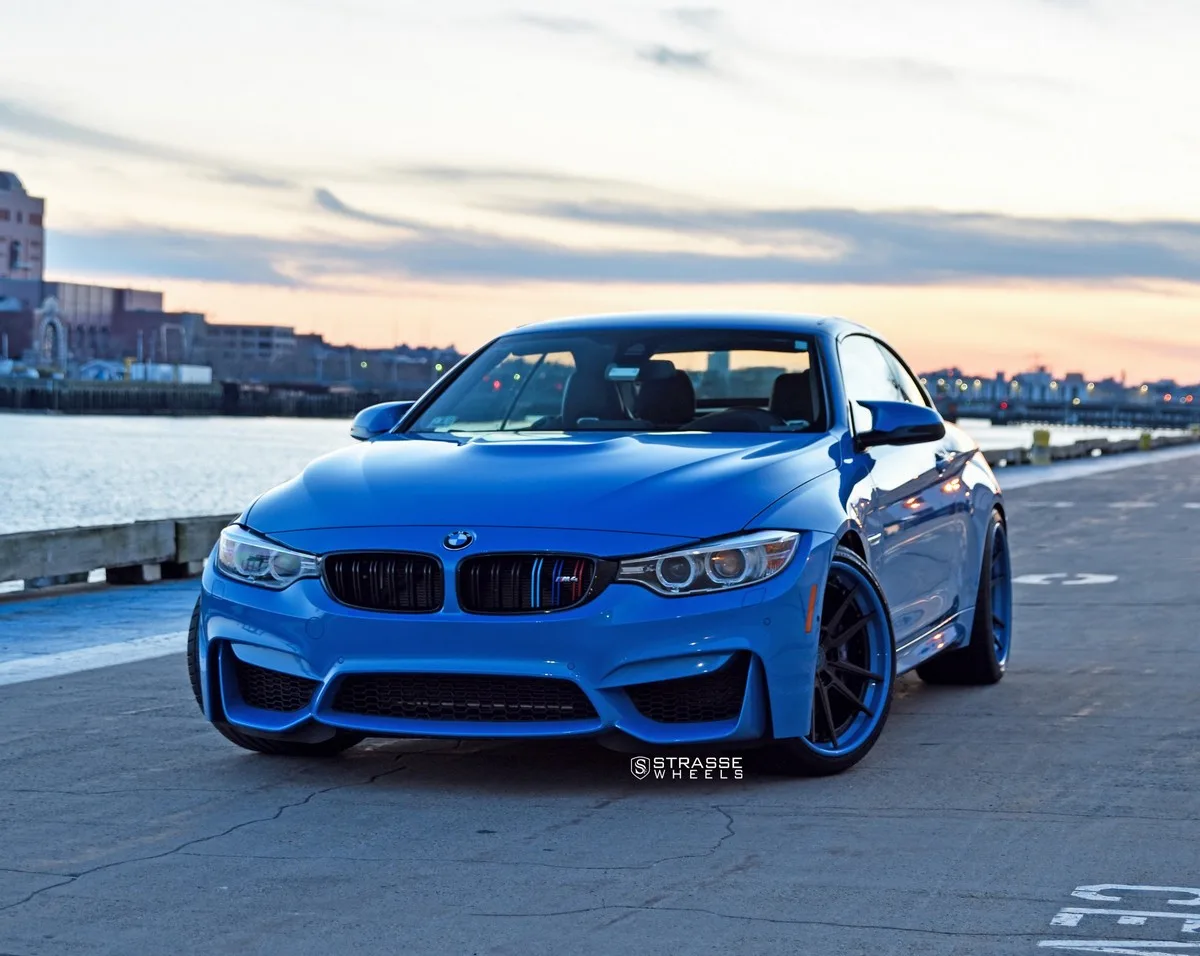 Strasse SV1 Deep Concave FS on BMW M4 F82.1, photo 2