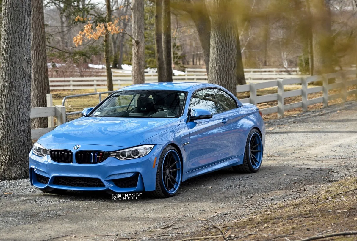 Strasse SV1 Deep Concave FS on BMW M4 F82.1, photo 3