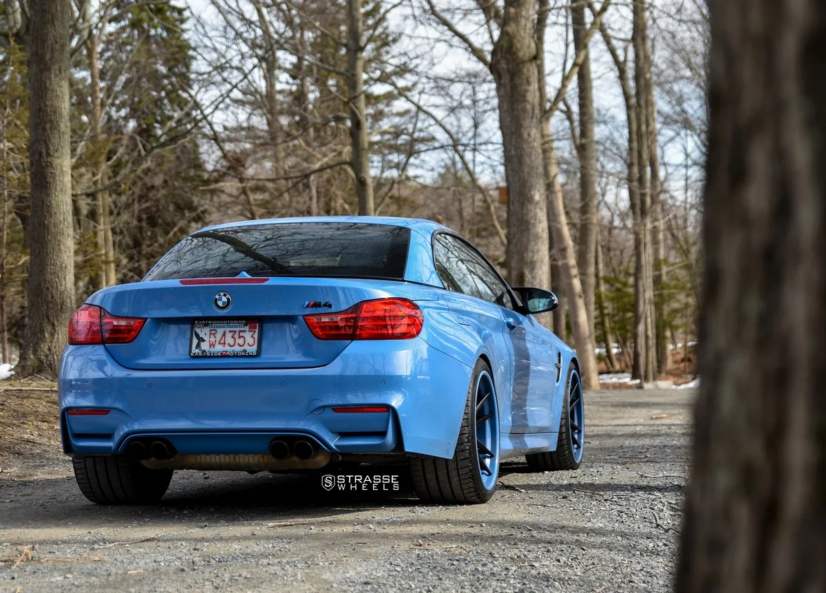 Strasse SV1 Deep Concave FS on BMW M4 F82.1, photo 7
