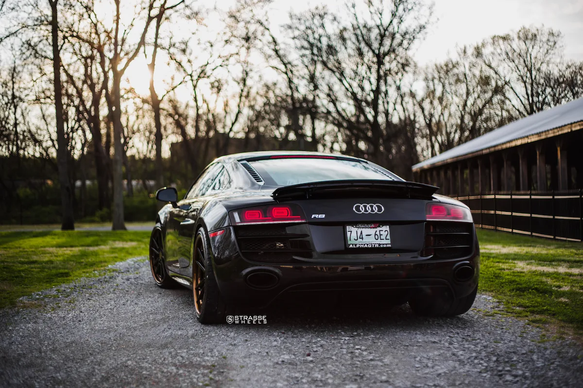 Strasse SV1 Deep Concave FS on Audi R8 Type 42.1, photo 8
