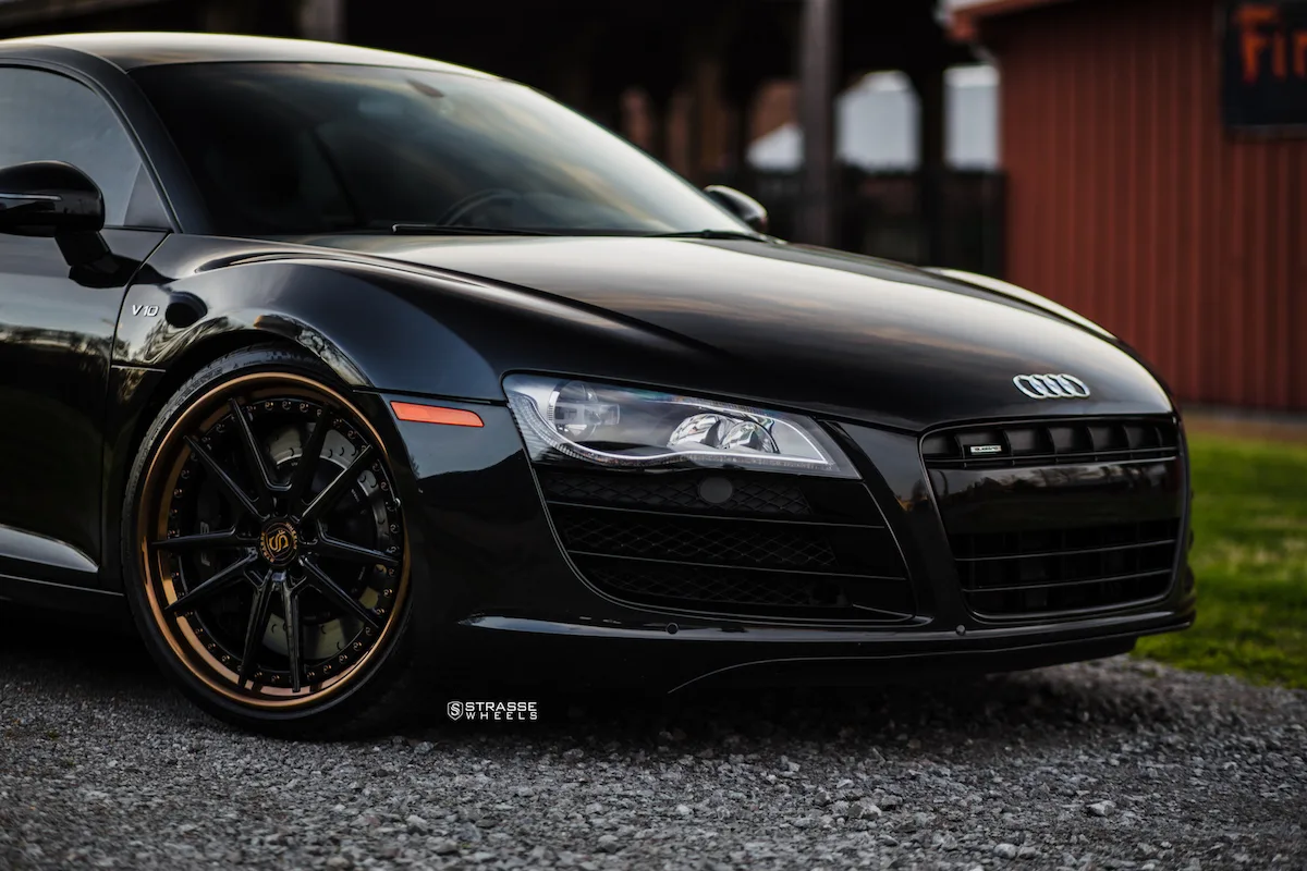 Strasse SV1 Deep Concave FS on Audi R8 Type 42.1, photo 11