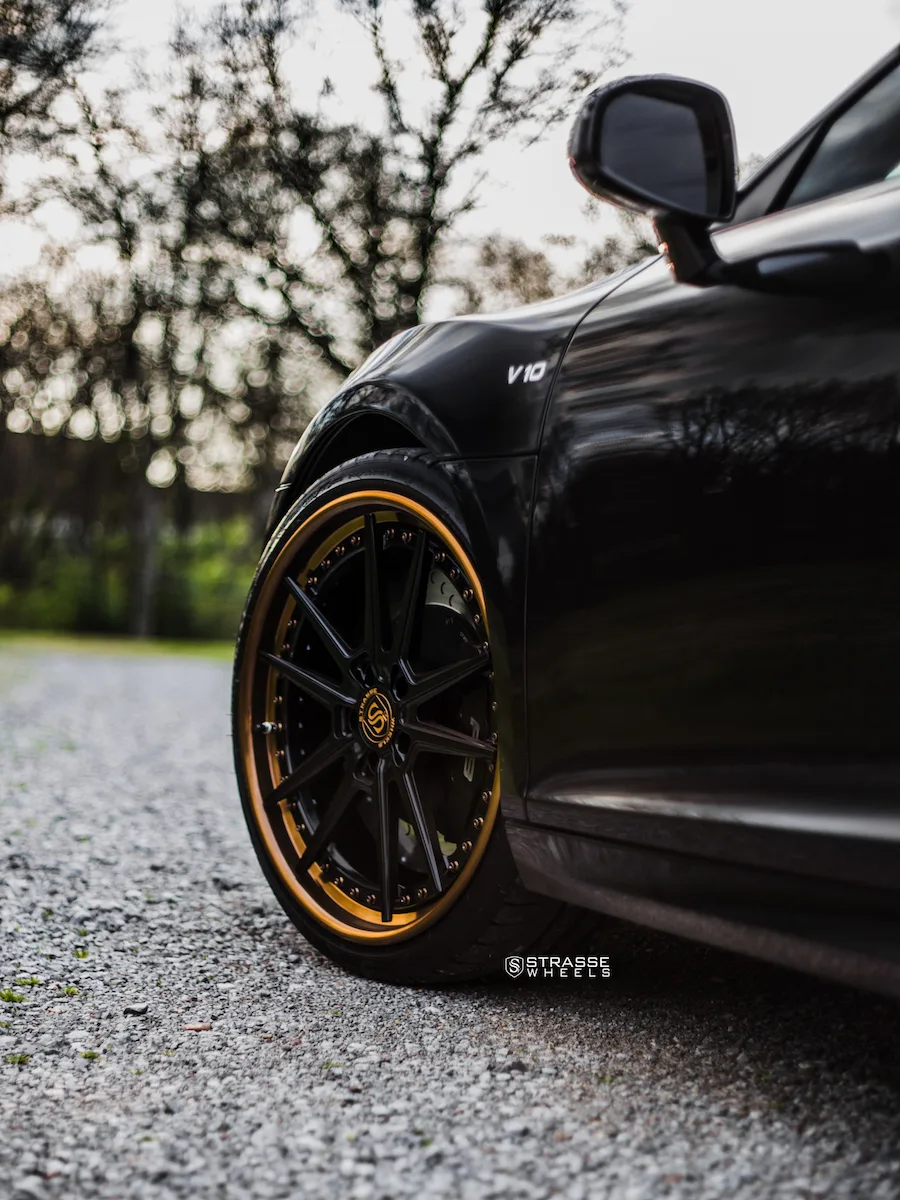 Strasse SV1 Deep Concave FS on Audi R8 Type 42.1, photo 6