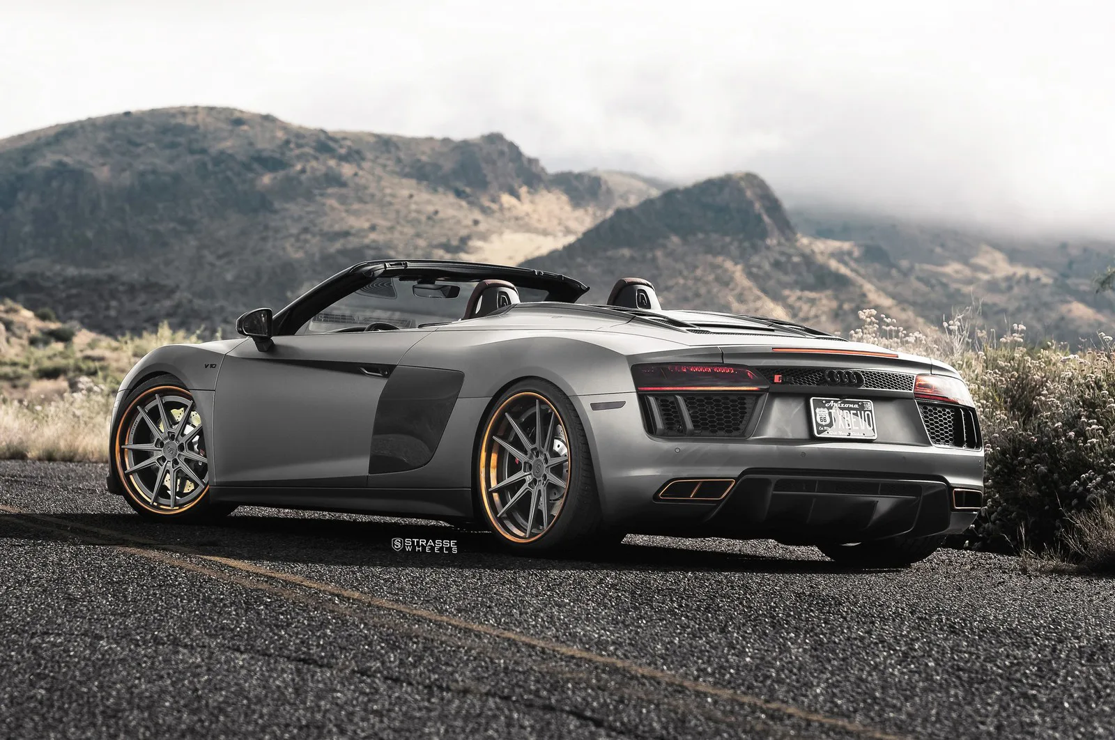 Strasse SV1 Deep Concave FS on Audi R8 Type 4S.1, photo 9
