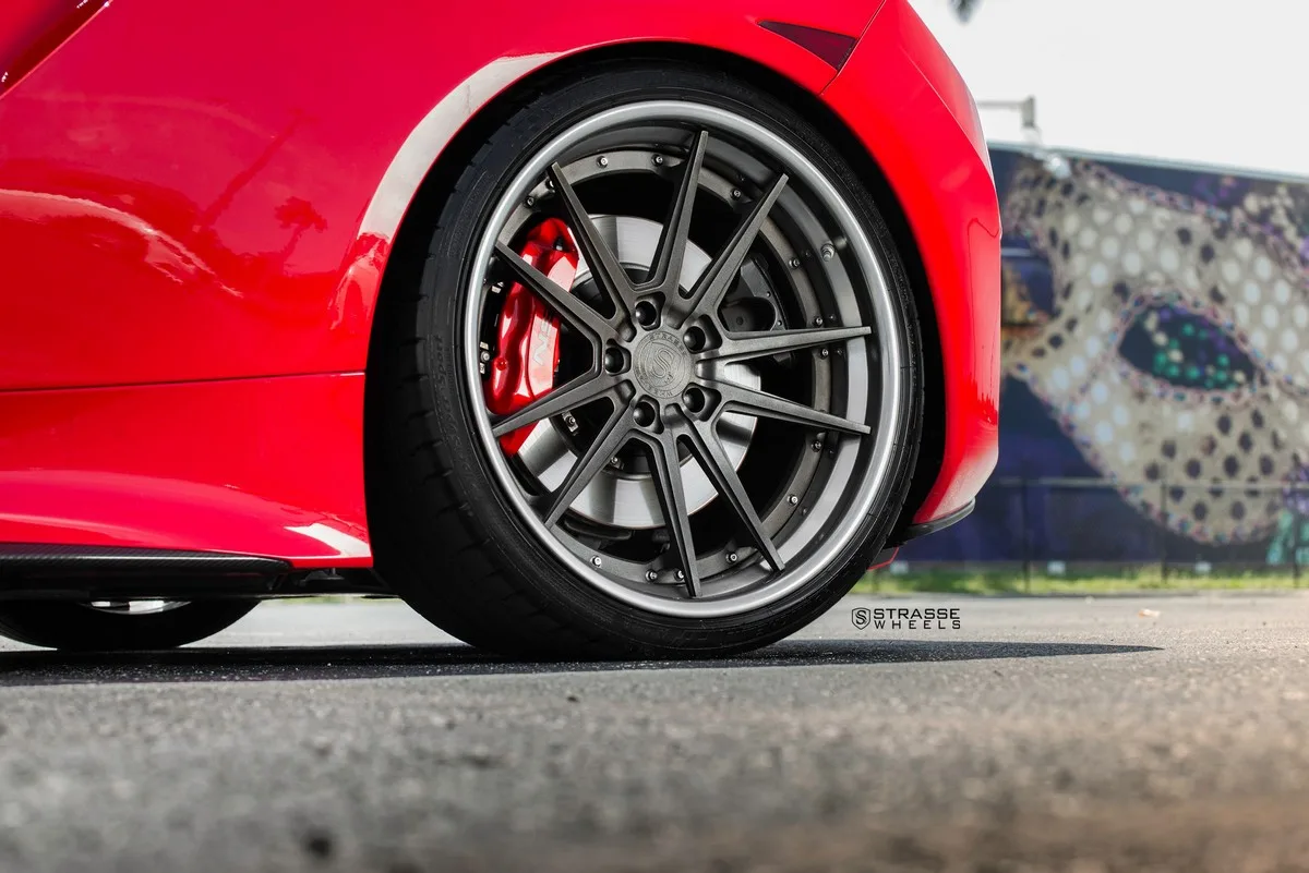 Strasse SV1 Deep Concave FS on Acura NSX II (NC1), photo 9