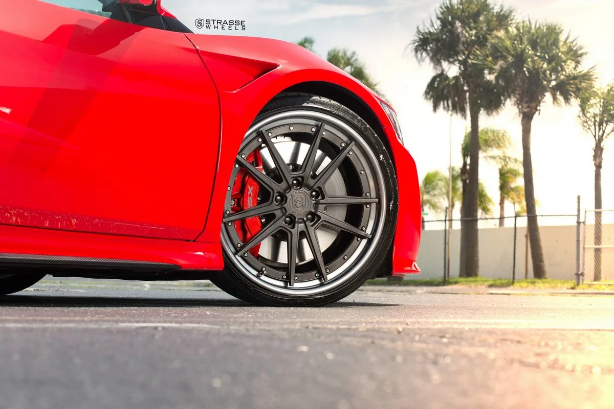 Strasse SV1 Deep Concave FS on Acura NSX II (NC1), photo 2