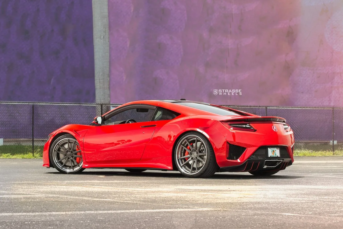 Strasse SV1 Deep Concave FS on Acura NSX II (NC1), photo 6