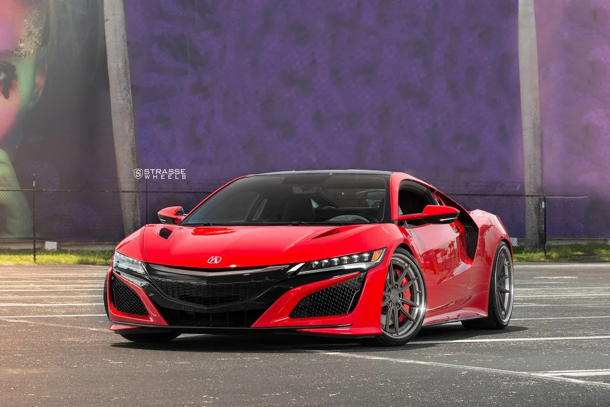 Strasse SV1 Deep Concave FS on Acura NSX II (NC1), photo 4