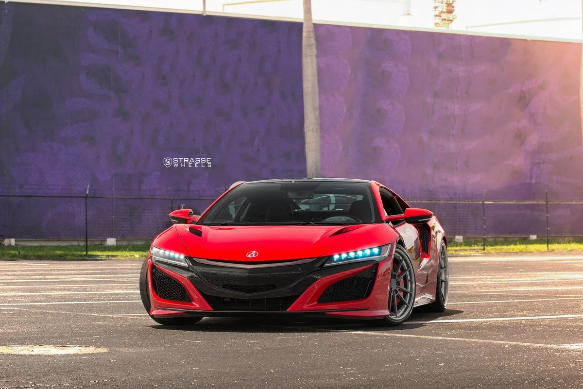 Strasse SV1 Deep Concave FS on Acura NSX II (NC1)