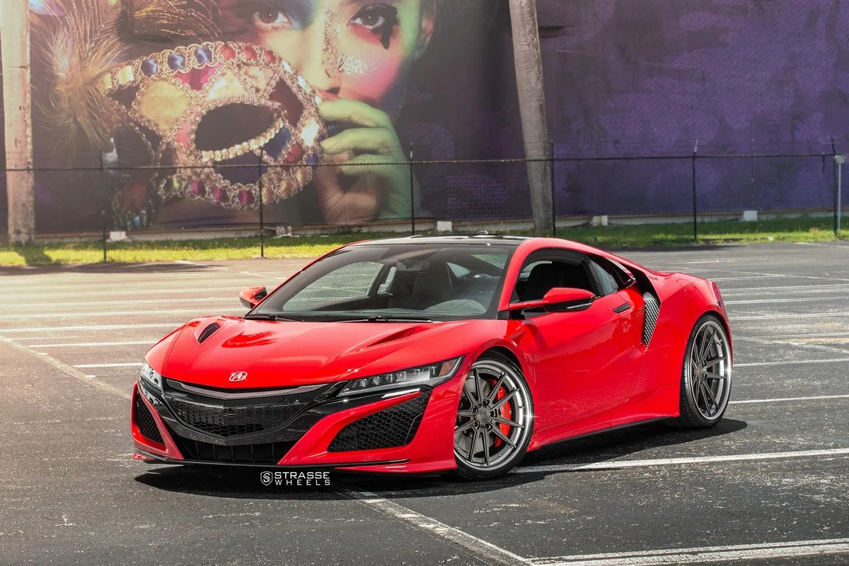 Strasse SV1 Deep Concave FS on Acura NSX II (NC1), photo 3