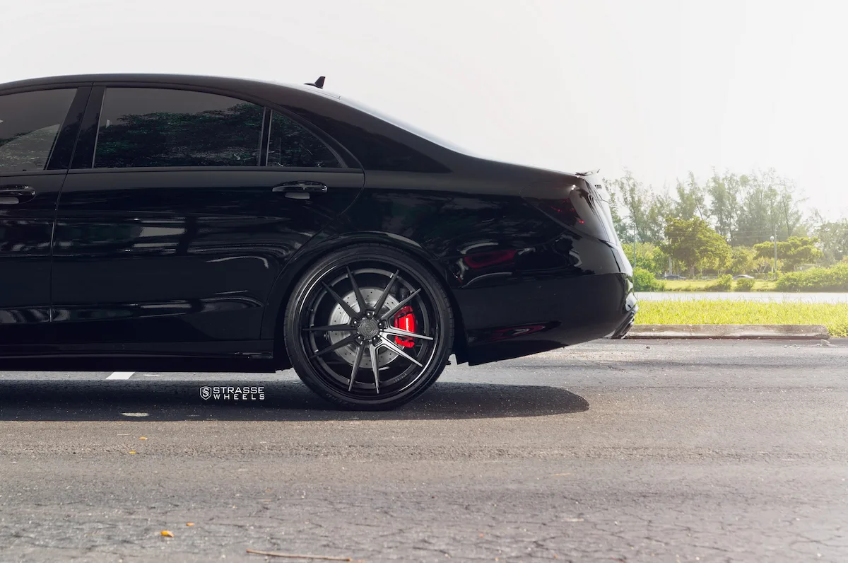 Strasse SV1 Deep Concave FS on Mercedes-Benz S-Class W222.1, photo 9