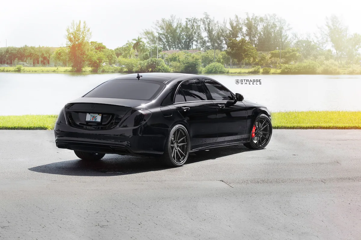 Strasse SV1 Deep Concave FS on Mercedes-Benz S-Class W222.1, photo 2