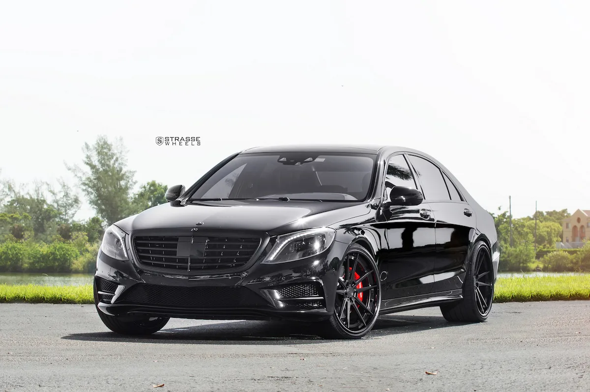 Strasse SV1 Deep Concave FS on Mercedes-Benz S-Class W222.1, photo 8