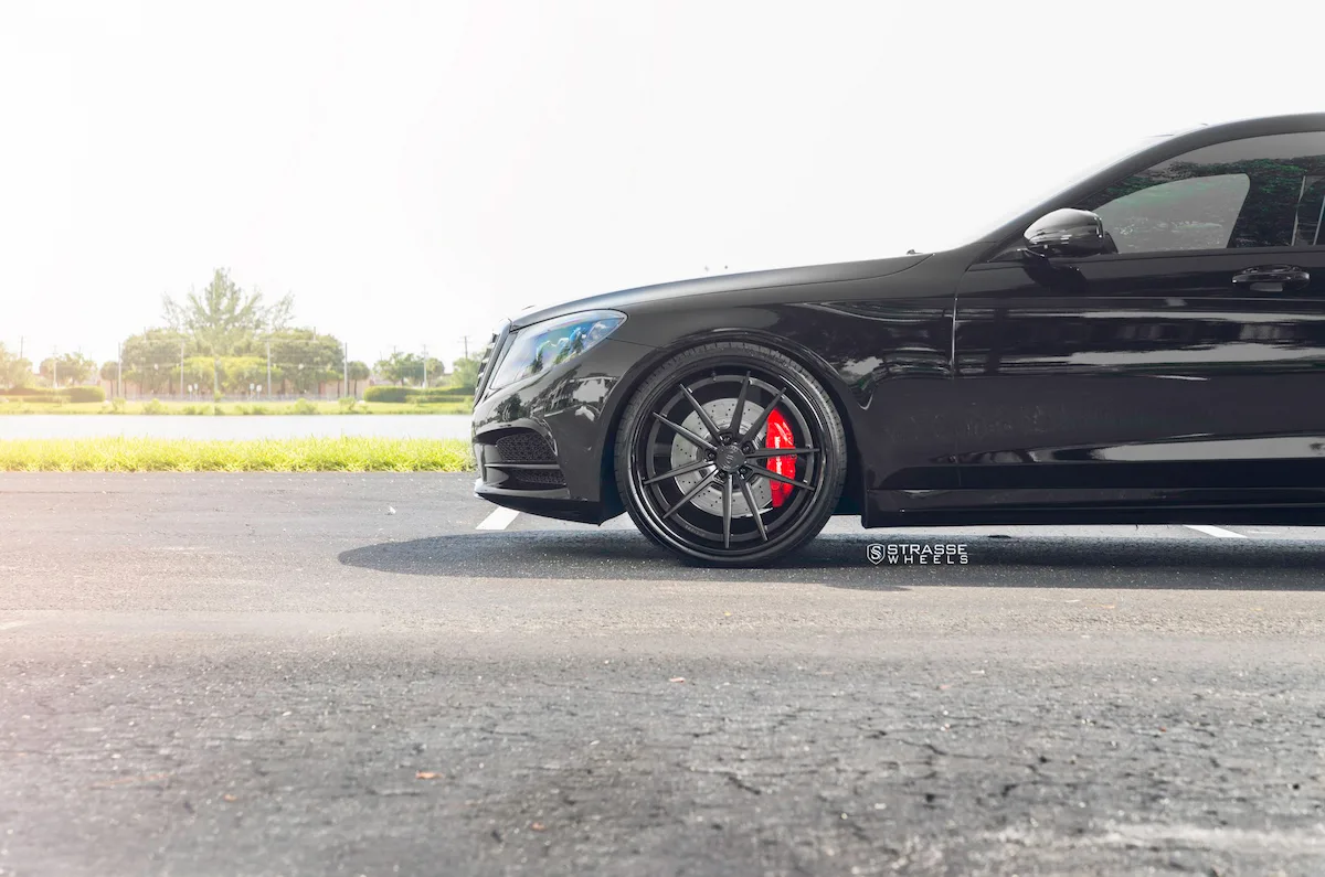Strasse SV1 Deep Concave FS on Mercedes-Benz S-Class W222.1, photo 5
