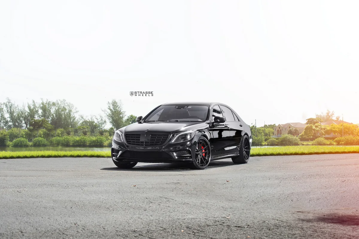 Strasse SV1 Deep Concave FS on Mercedes-Benz S-Class W222.1