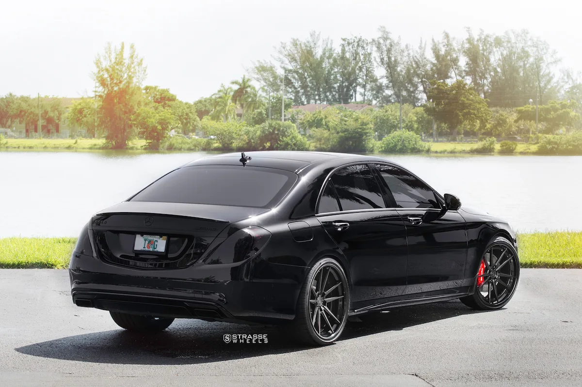 Strasse SV1 Deep Concave FS on Mercedes-Benz S-Class W222.1, photo 12