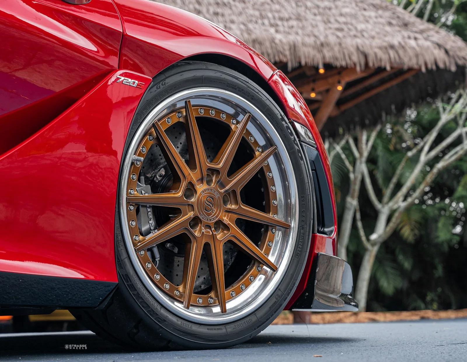 Strasse SV1 Deep Concave FS on McLaren 720S, photo 2