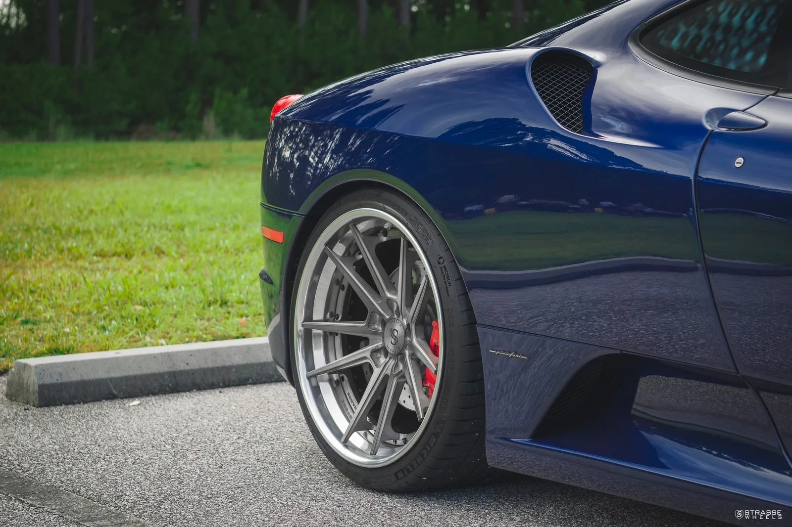 Strasse SV1 Deep Concave FS on Ferrari F430 F131 E, photo 8