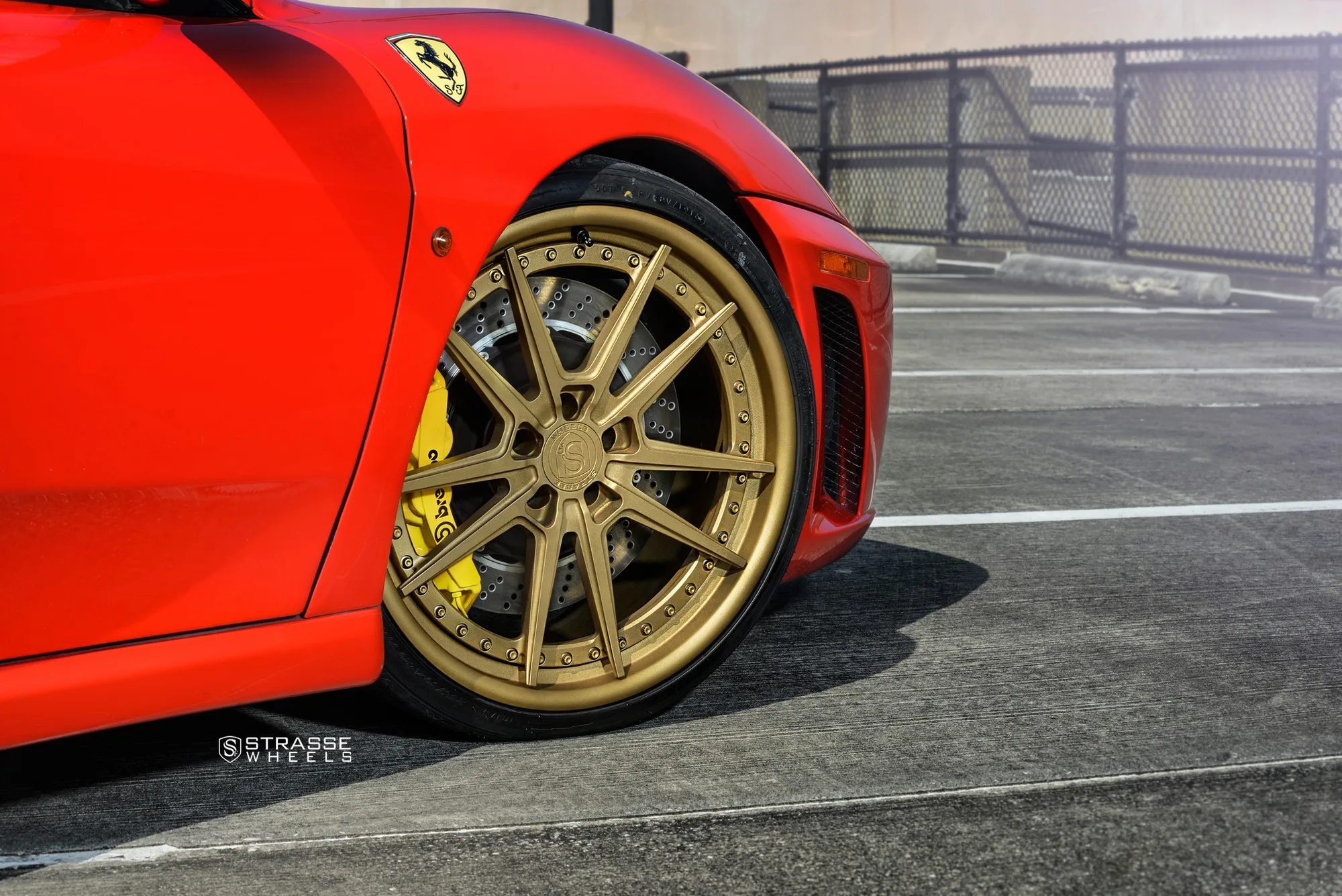 Strasse SV1 Deep Concave FS on Ferrari F430 F131 E, photo 12