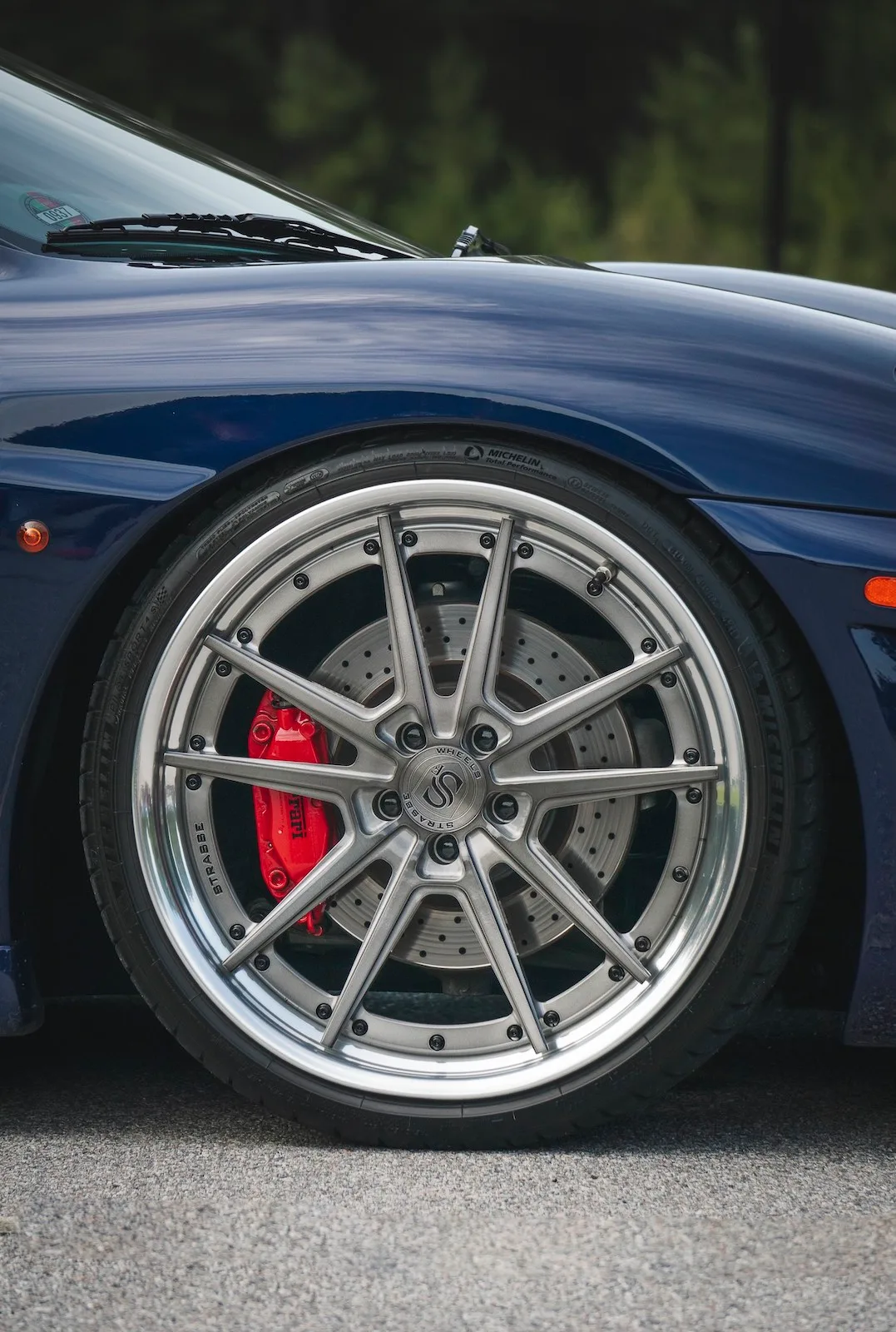 Strasse SV1 Deep Concave FS on Ferrari F430 F131 E, photo 5