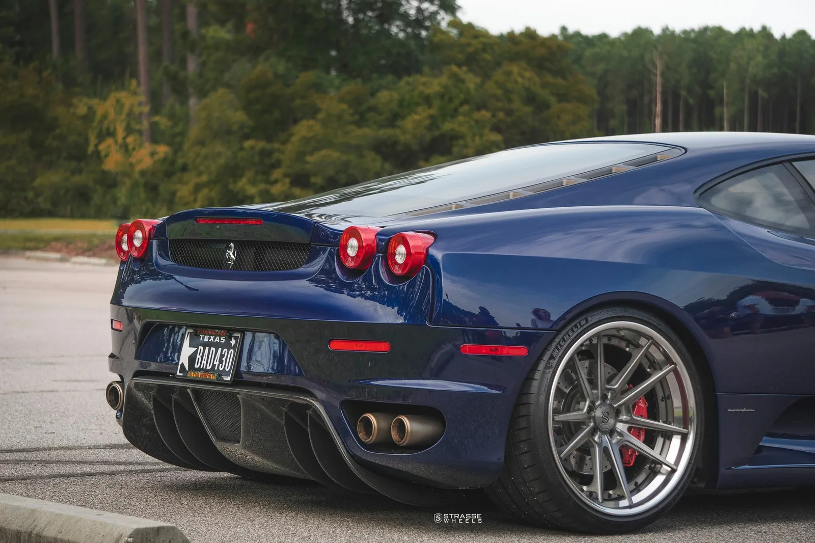 Strasse SV1 Deep Concave FS on Ferrari F430 F131 E, photo 11