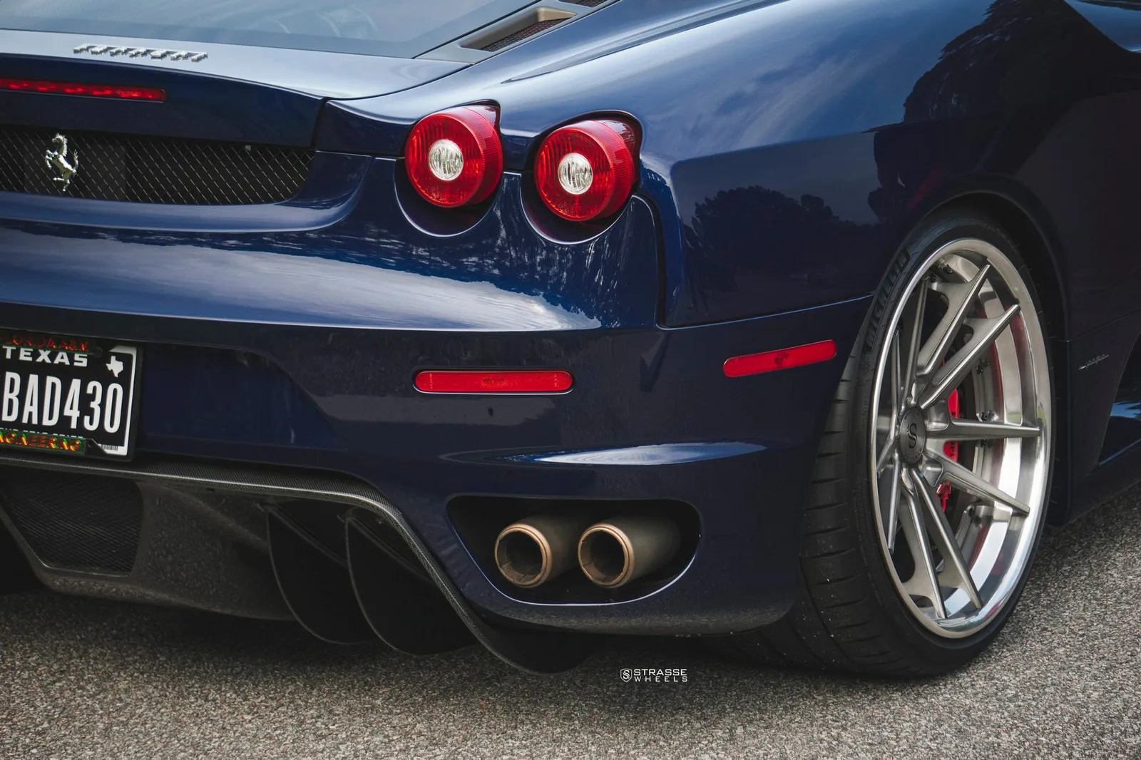 Strasse SV1 Deep Concave FS on Ferrari F430 F131 E, photo 3