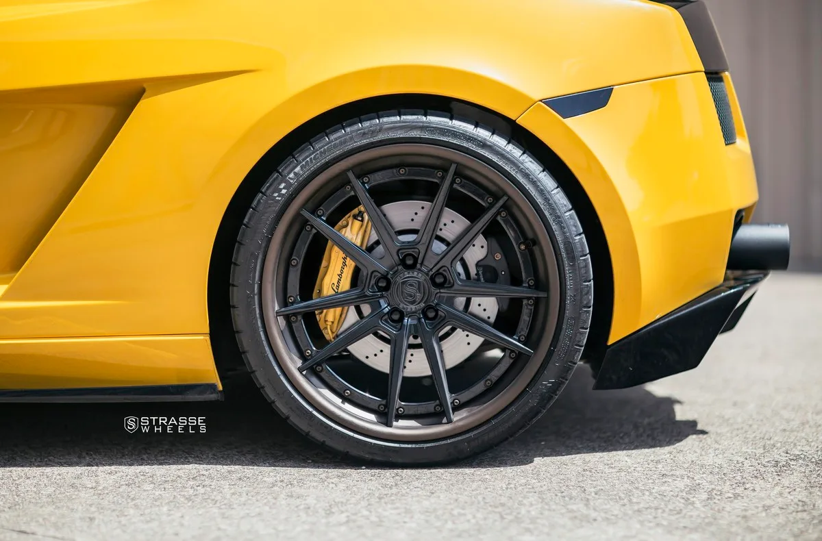 Strasse SV1 Deep Concave FS on Lamborghini Gallardo (2003), photo 4