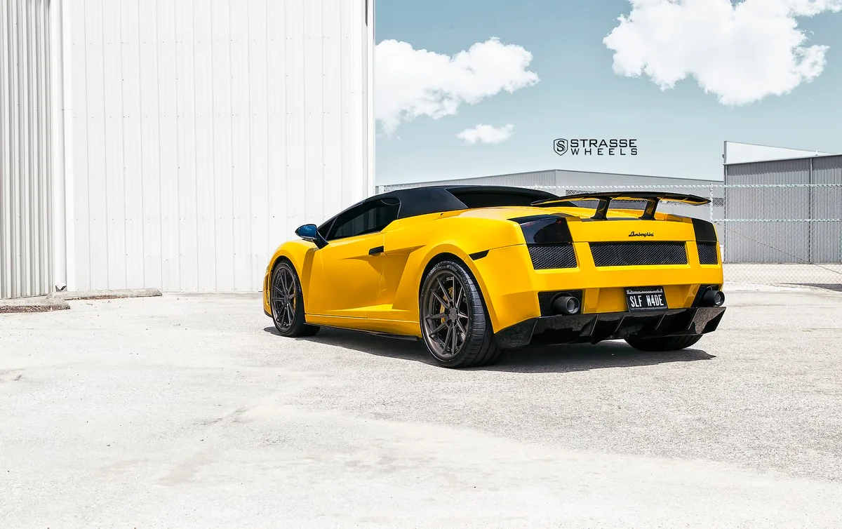 Strasse SV1 Deep Concave FS on Lamborghini Gallardo (2003), photo 9