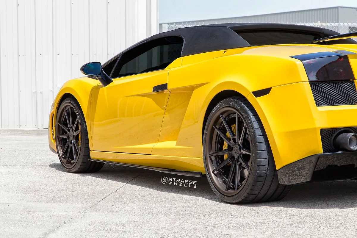 Strasse SV1 Deep Concave FS on Lamborghini Gallardo (2003), photo 12