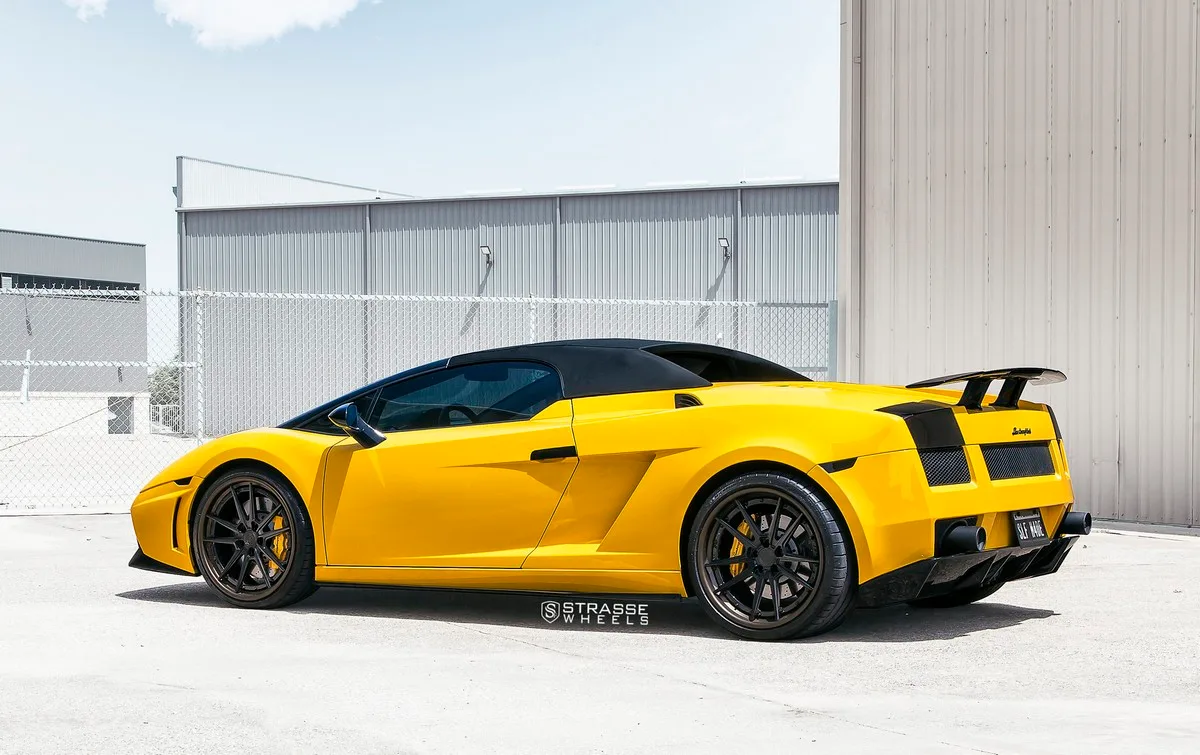 Strasse SV1 Deep Concave FS on Lamborghini Gallardo (2003), photo 7