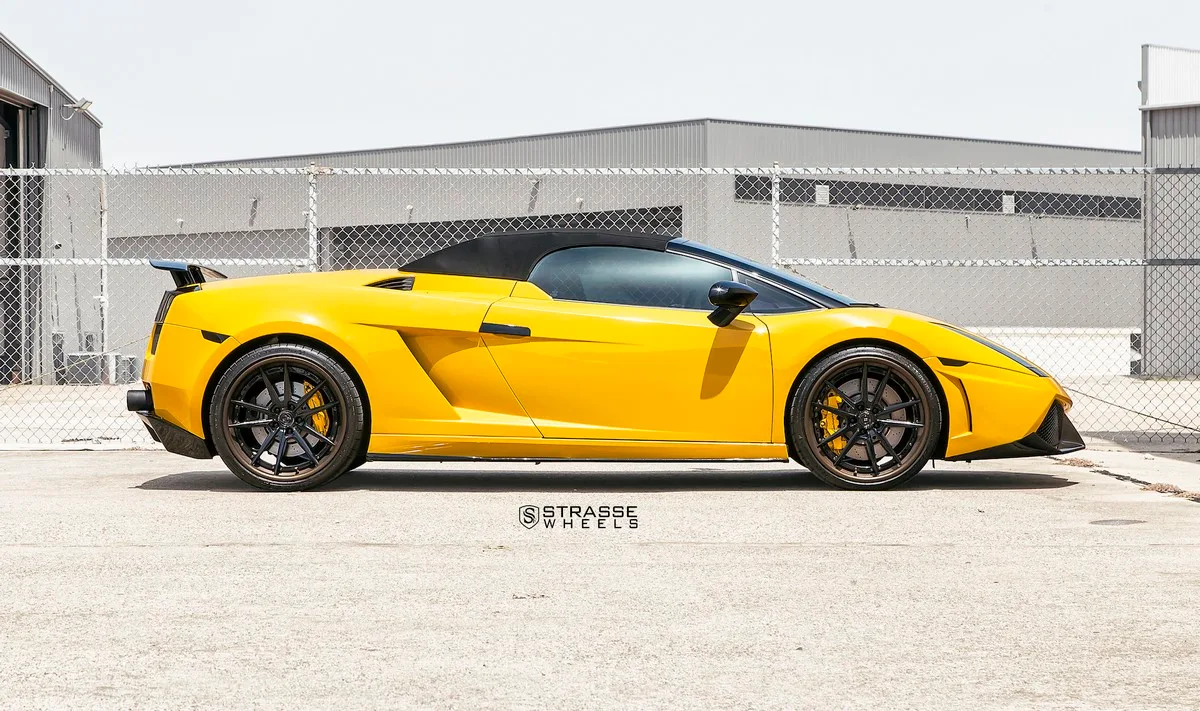 Strasse SV1 Deep Concave FS on Lamborghini Gallardo (2003), photo 8