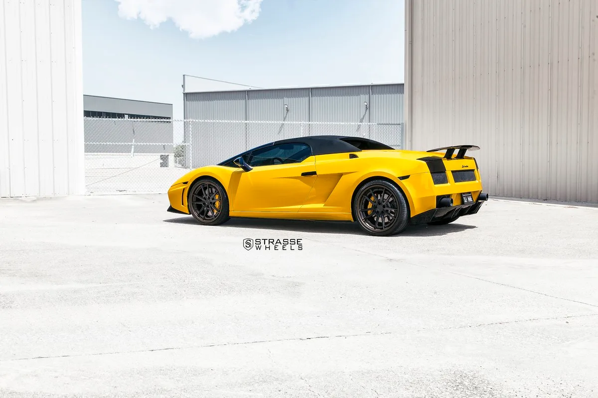 Strasse SV1 Deep Concave FS on Lamborghini Gallardo (2003), photo 6