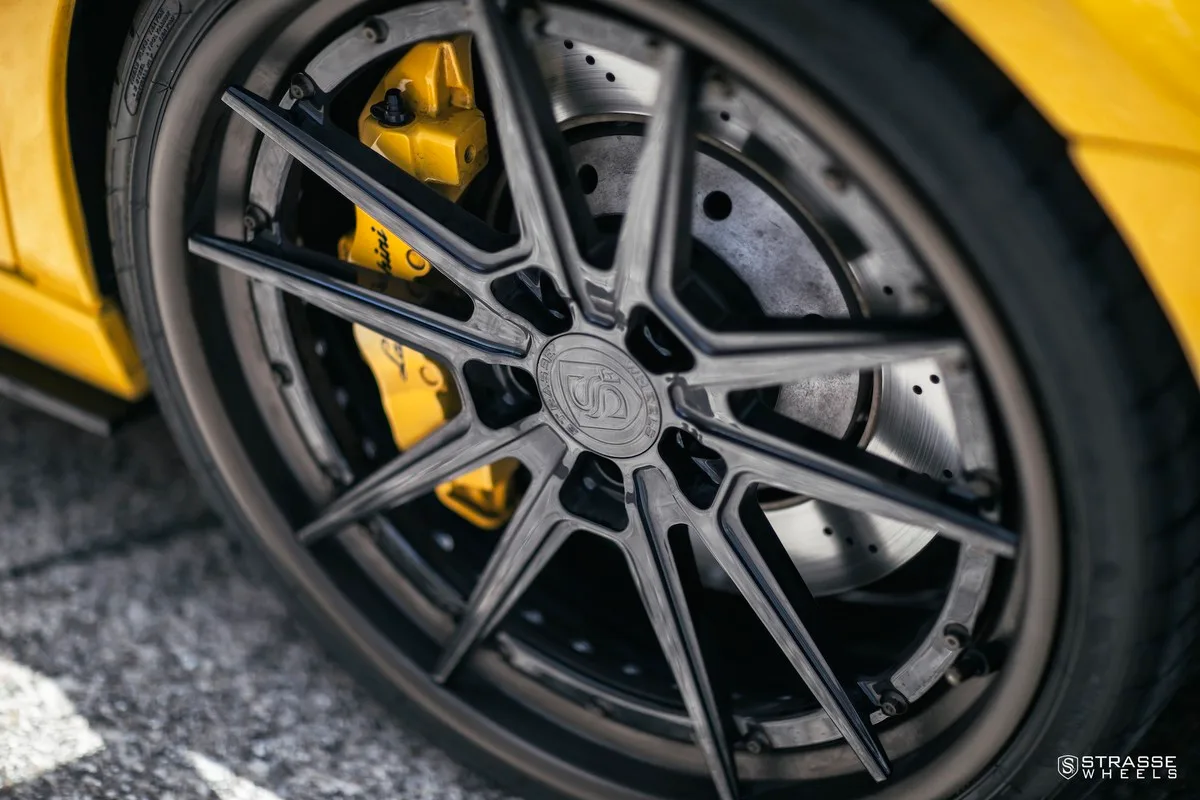 Strasse SV1 Deep Concave FS on Lamborghini Gallardo (2003), photo 5