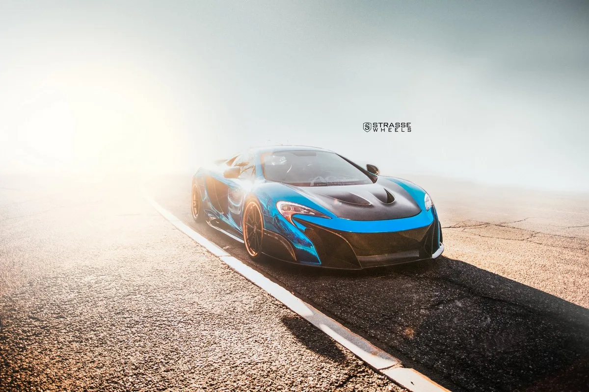 Strasse SV1 Deep Concave FS on McLaren 650S, photo 2