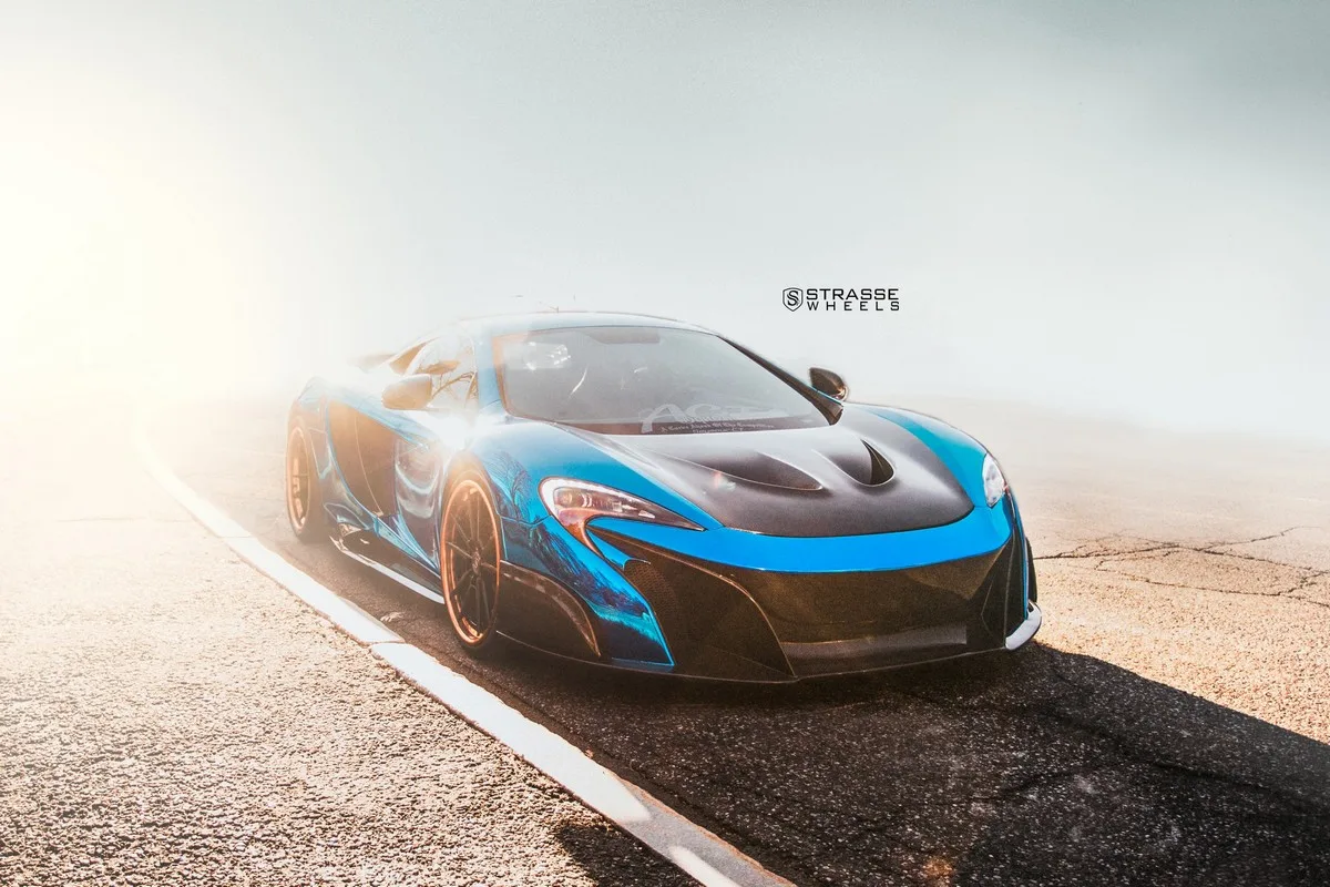 Strasse SV1 Deep Concave FS on McLaren 650S