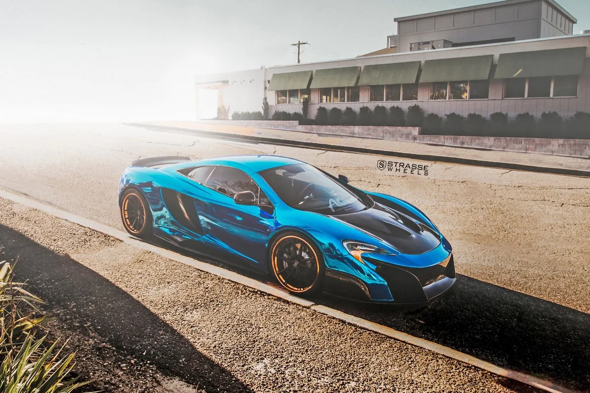 Strasse SV1 Deep Concave FS on McLaren 650S, photo 6