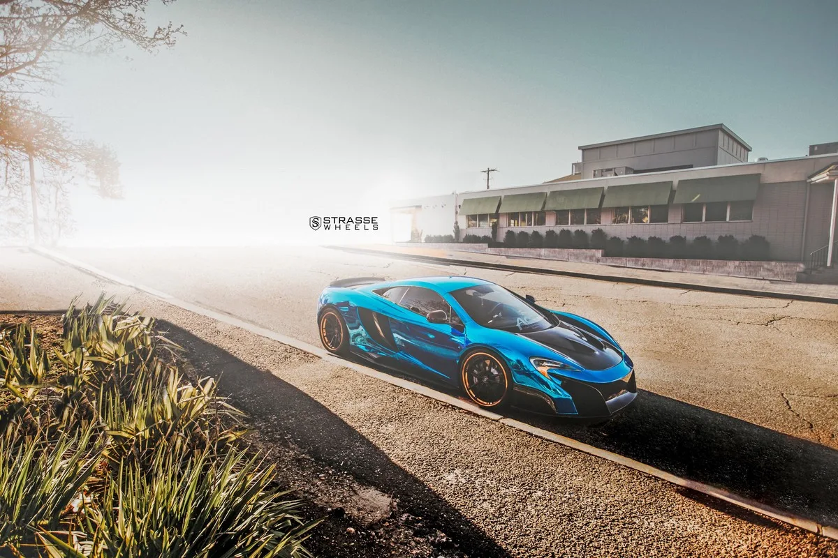 Strasse SV1 Deep Concave FS on McLaren 650S, photo 3