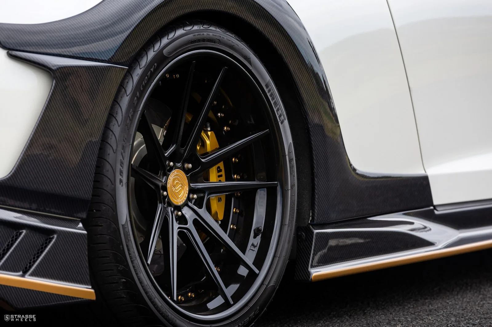 Strasse SV1 Deep Concave FS on Nissan GT-R R35.1, photo 8