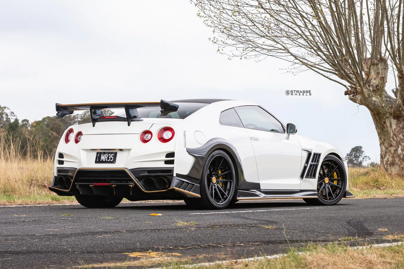 Strasse SV1 Deep Concave FS on Nissan GT-R R35.1, photo 5