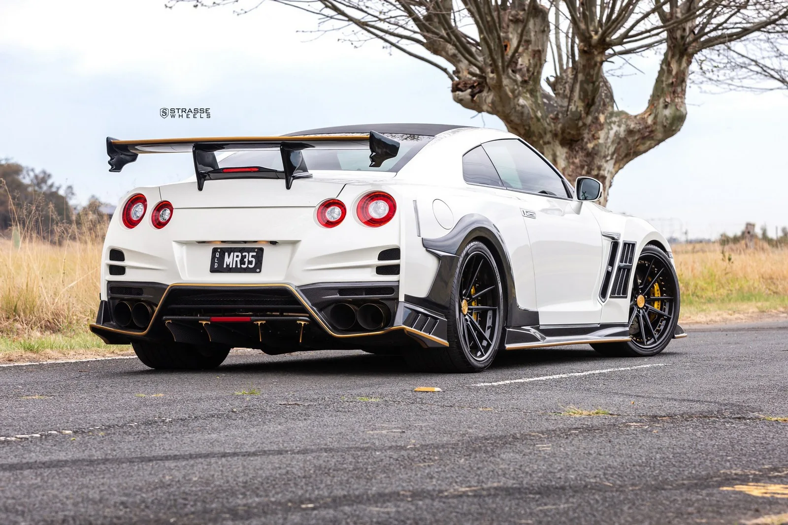 Strasse SV1 Deep Concave FS on Nissan GT-R R35.1, photo 3