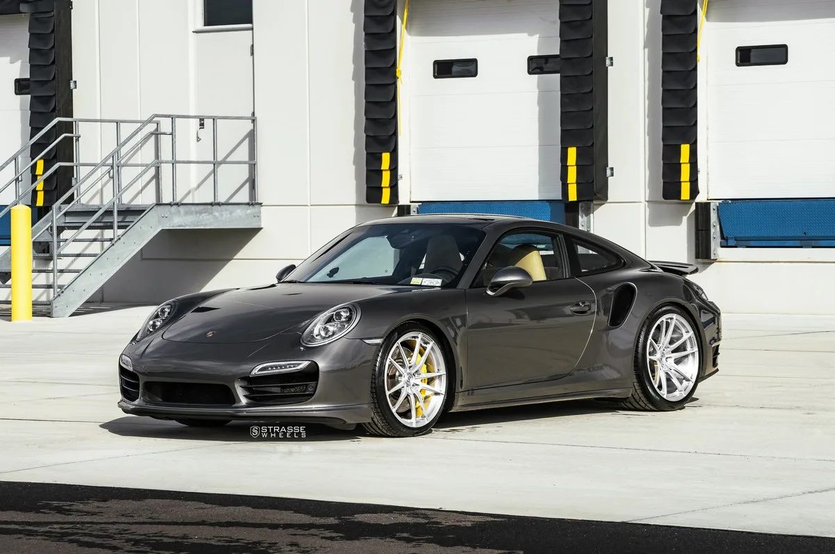 Strasse SV1 Deep Concave Monoblock on Porsche 911 991.1, photo 4