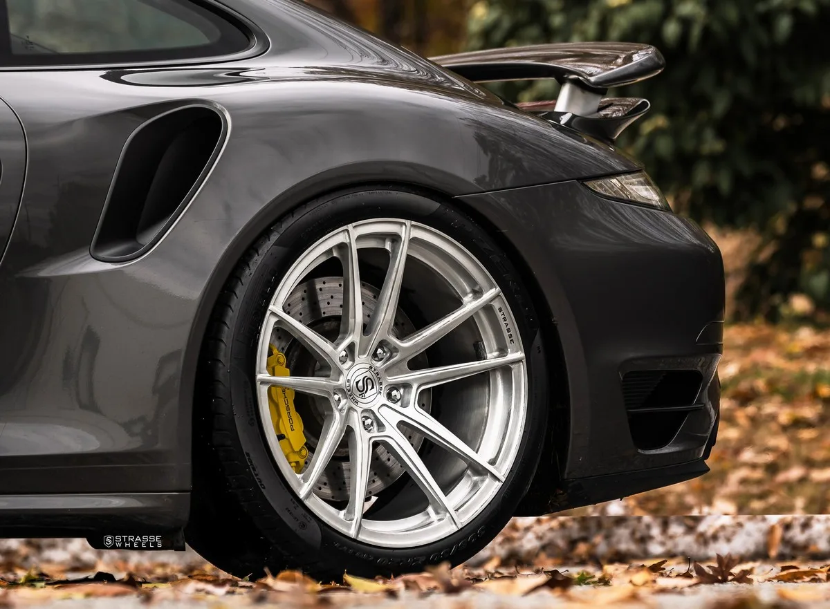 Strasse SV1 Deep Concave Monoblock on Porsche 911 991.1, photo 11