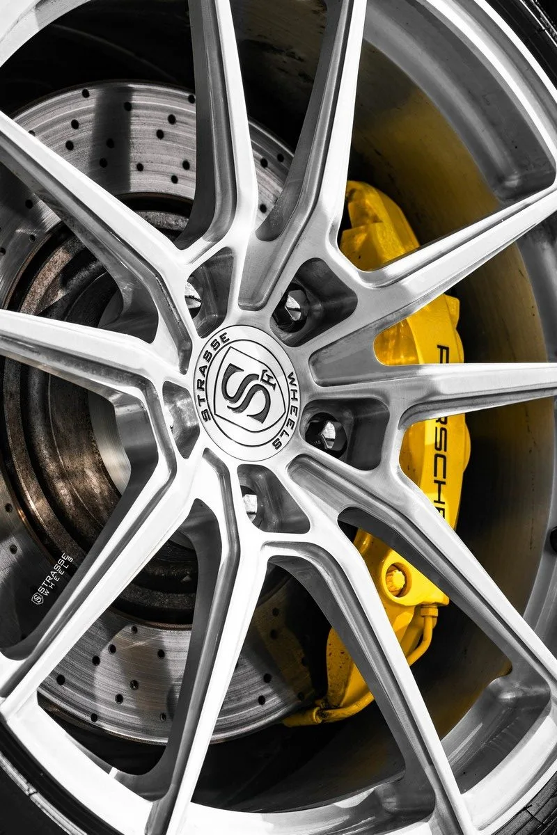 Strasse SV1 Deep Concave Monoblock on Porsche 911 991.1, photo 3