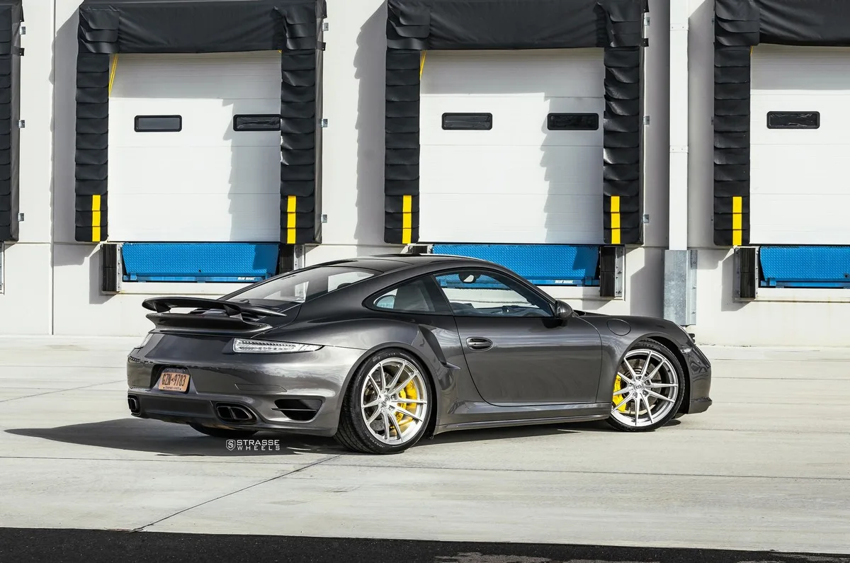Strasse SV1 Deep Concave Monoblock on Porsche 911 991.1, photo 10