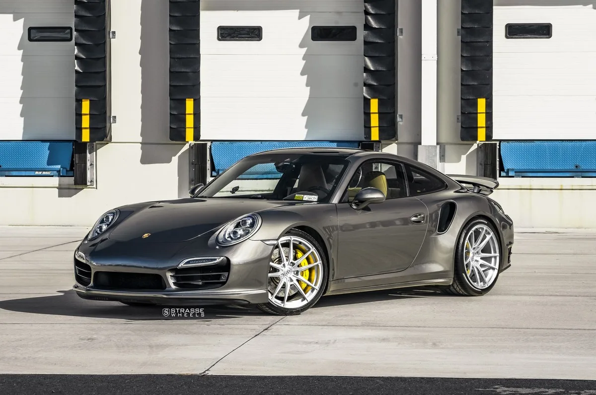 Strasse SV1 Deep Concave Monoblock on Porsche 911 991.1, photo 7