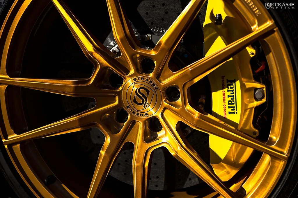 Strasse SV1 Deep Concave Monoblock on Ferrari 458 F142, photo 3